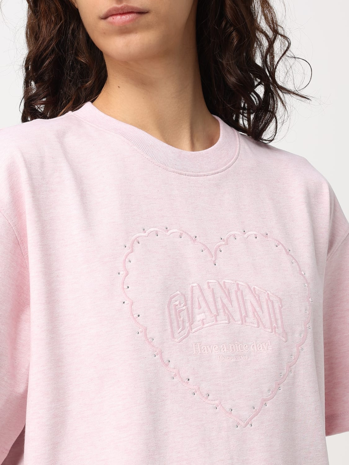 T-shirt woman Ganni - 4