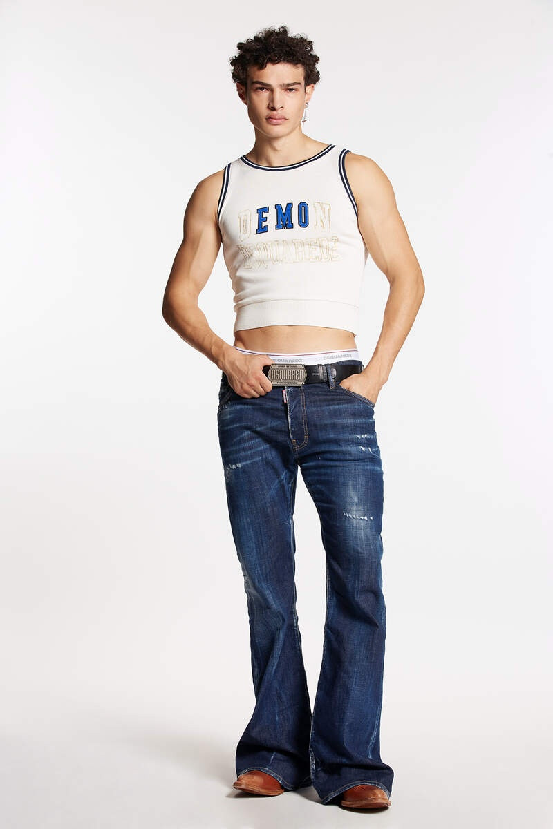 DARK EASY WASH BOB JEANS 1
