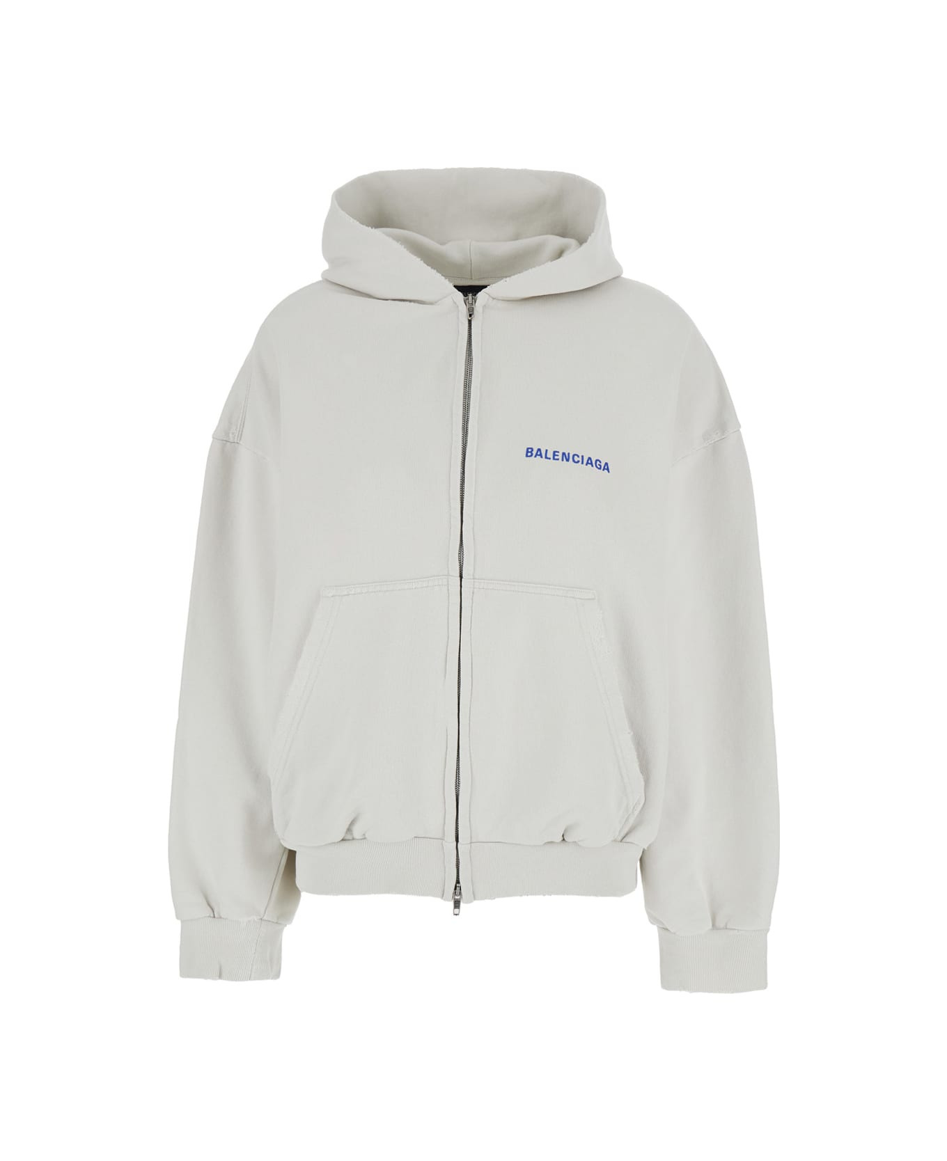 Balenciaga Logo Zip Hoodie - 1