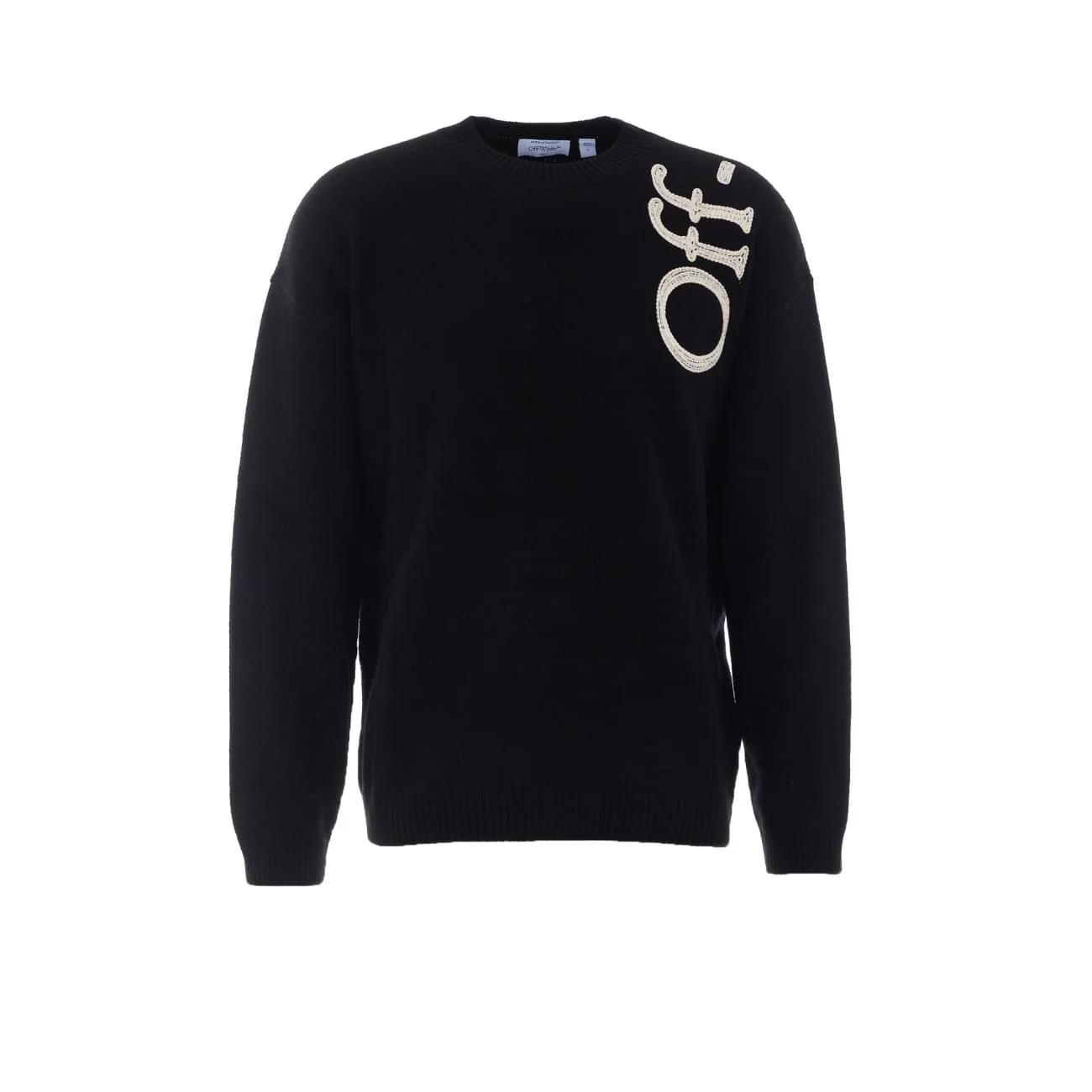Off White Men Vertical Bookish Sweater - 1