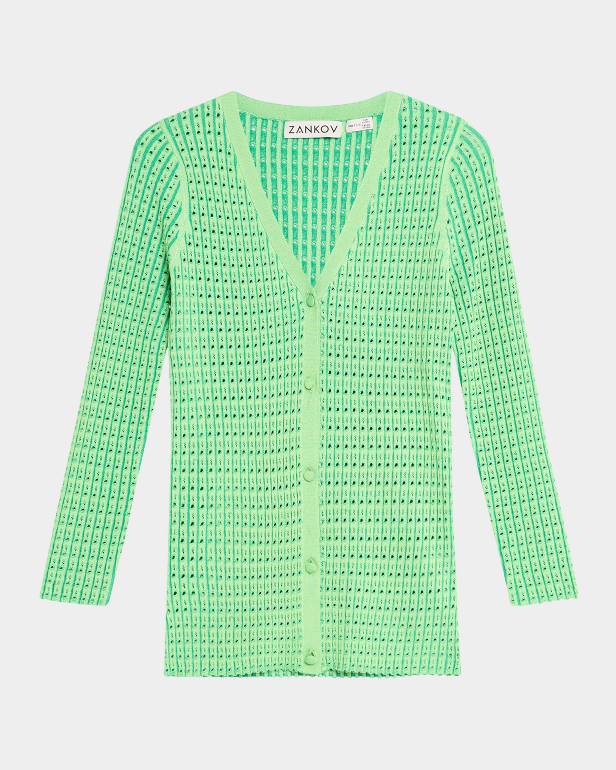 Elise Vneck Ls Cardigan - 2