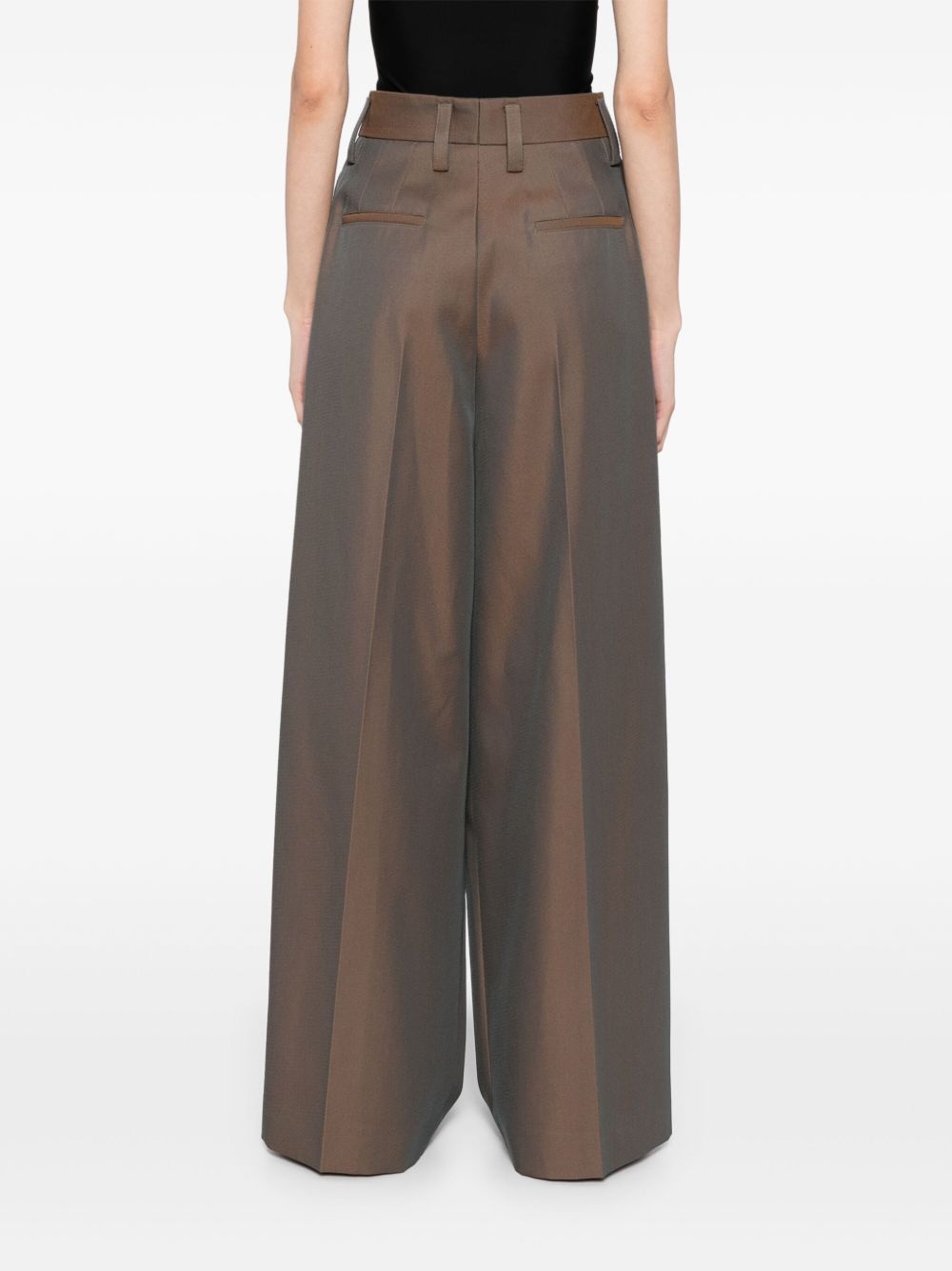wide-leg trousers - 4