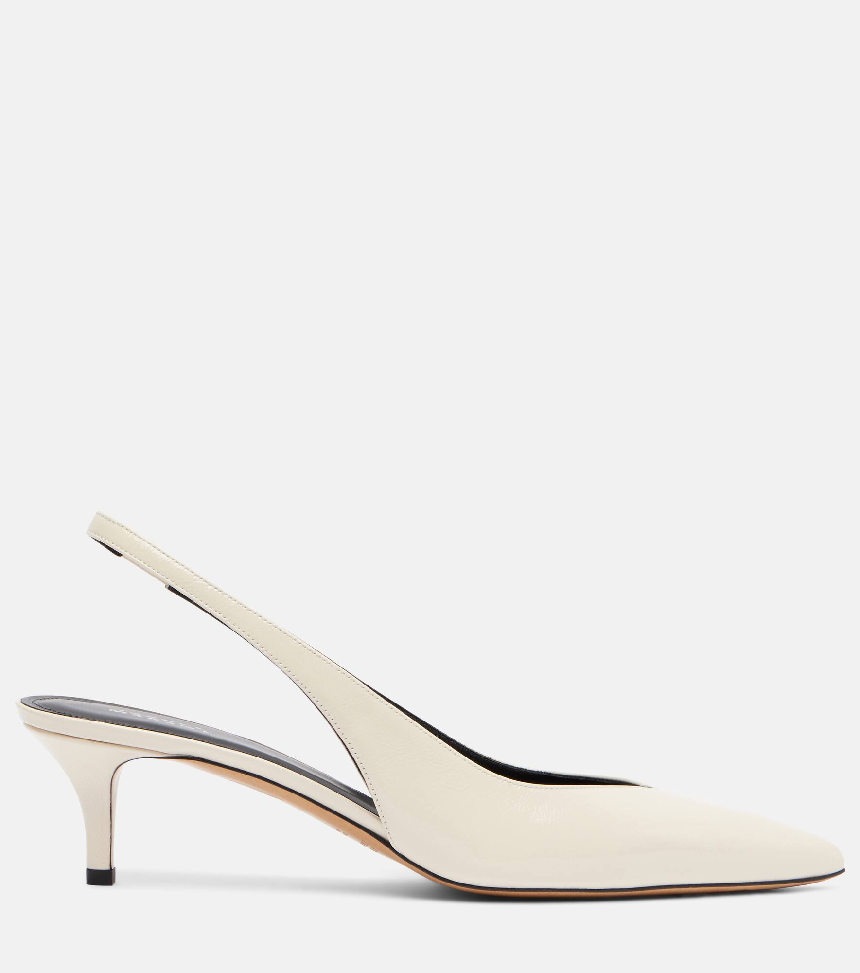 Padim 50 patent leather slingback pumps - 4