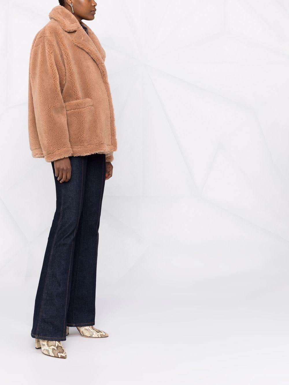 Marina faux-shearling jacket - 4