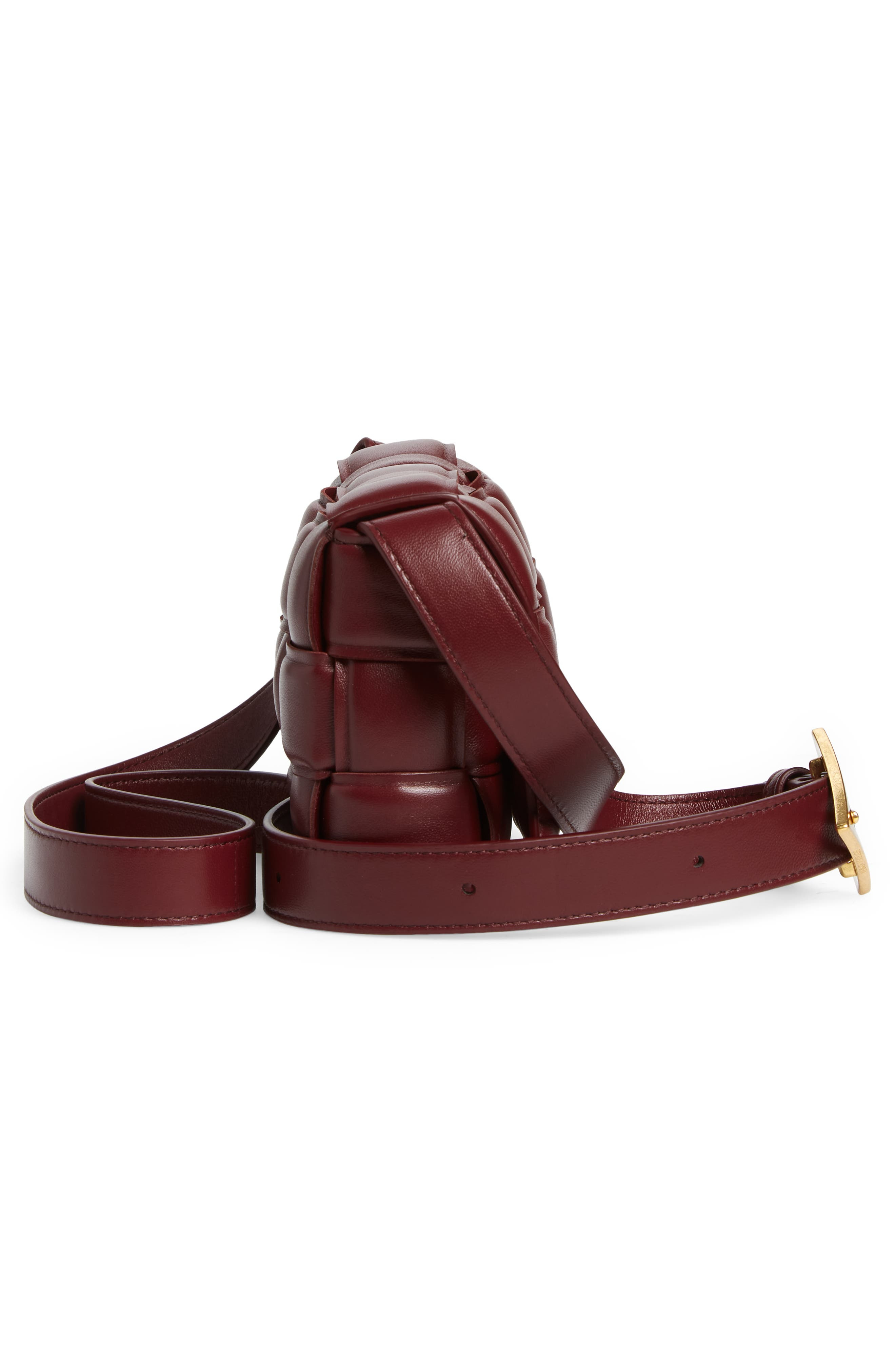 Small Padded Cassette Intrecciato Leather Crossbody Bag - 5