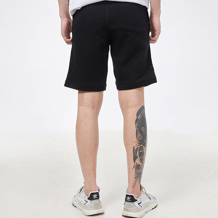 New Balance Essentials Stacked Logo Shorts 'Black' AMS03558-BK - 4