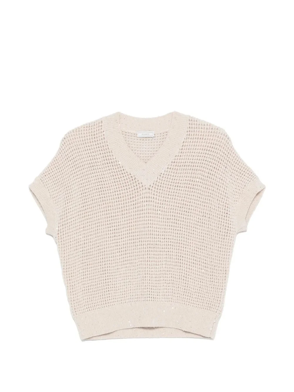 EMBROIDERED SEQUIN SWEATER - 1