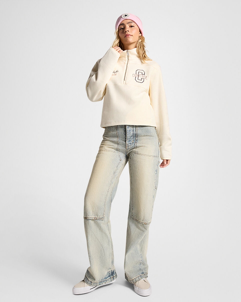 Retro Half-Zip Popover - 3