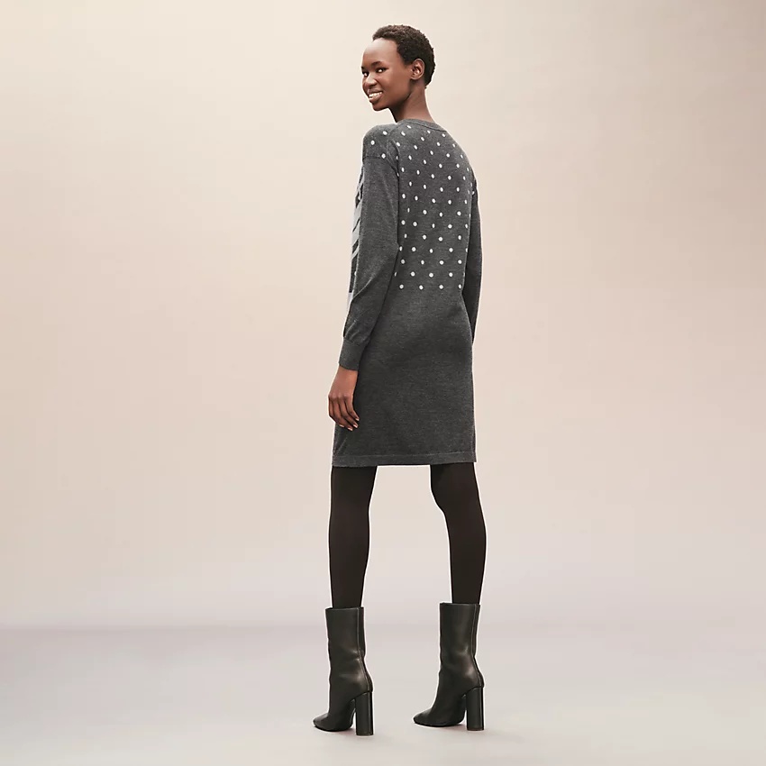 "Clic Clac" long-sleeve dress - 3
