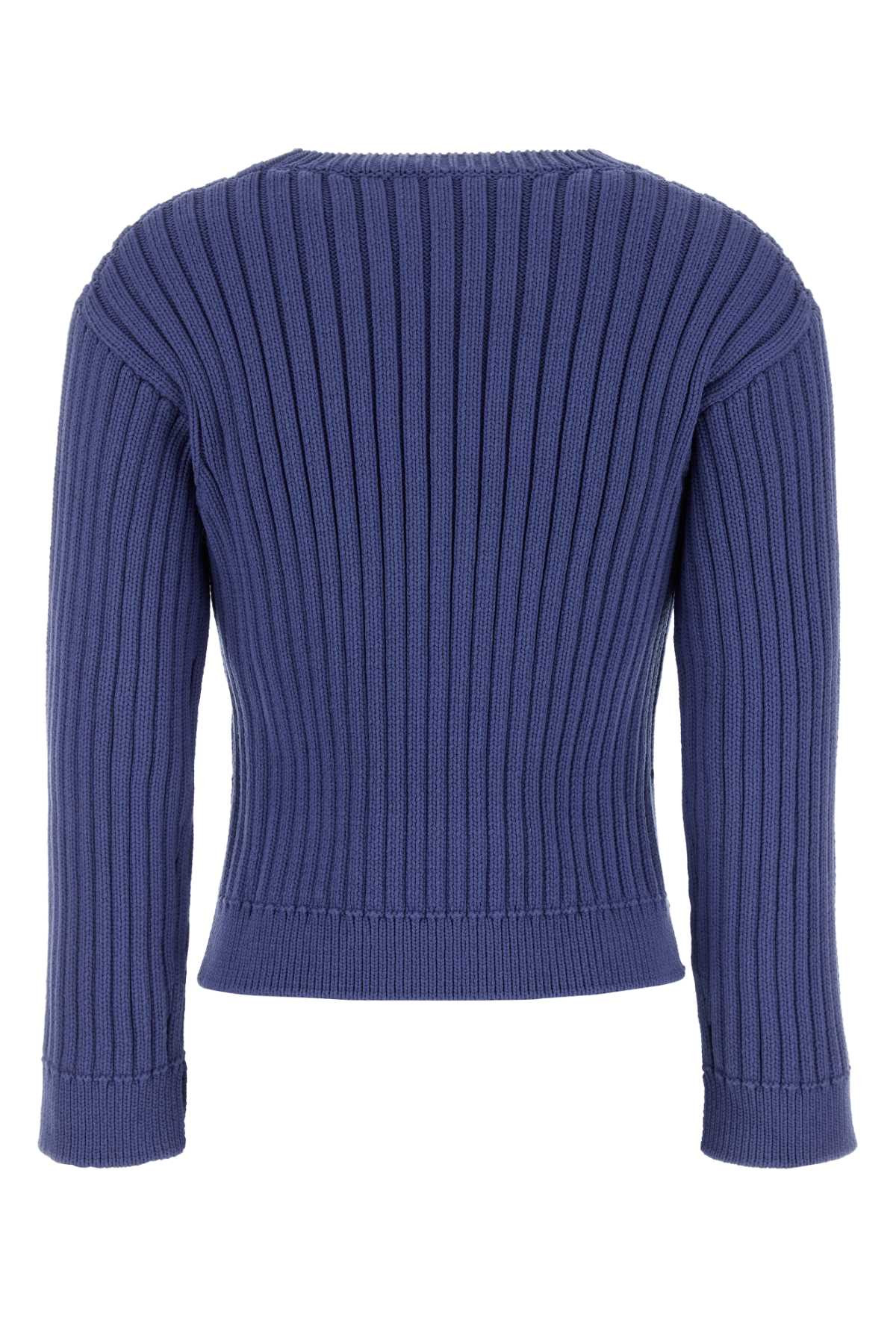 Marni Women Cerulean Cotton Blend Sweater - 2