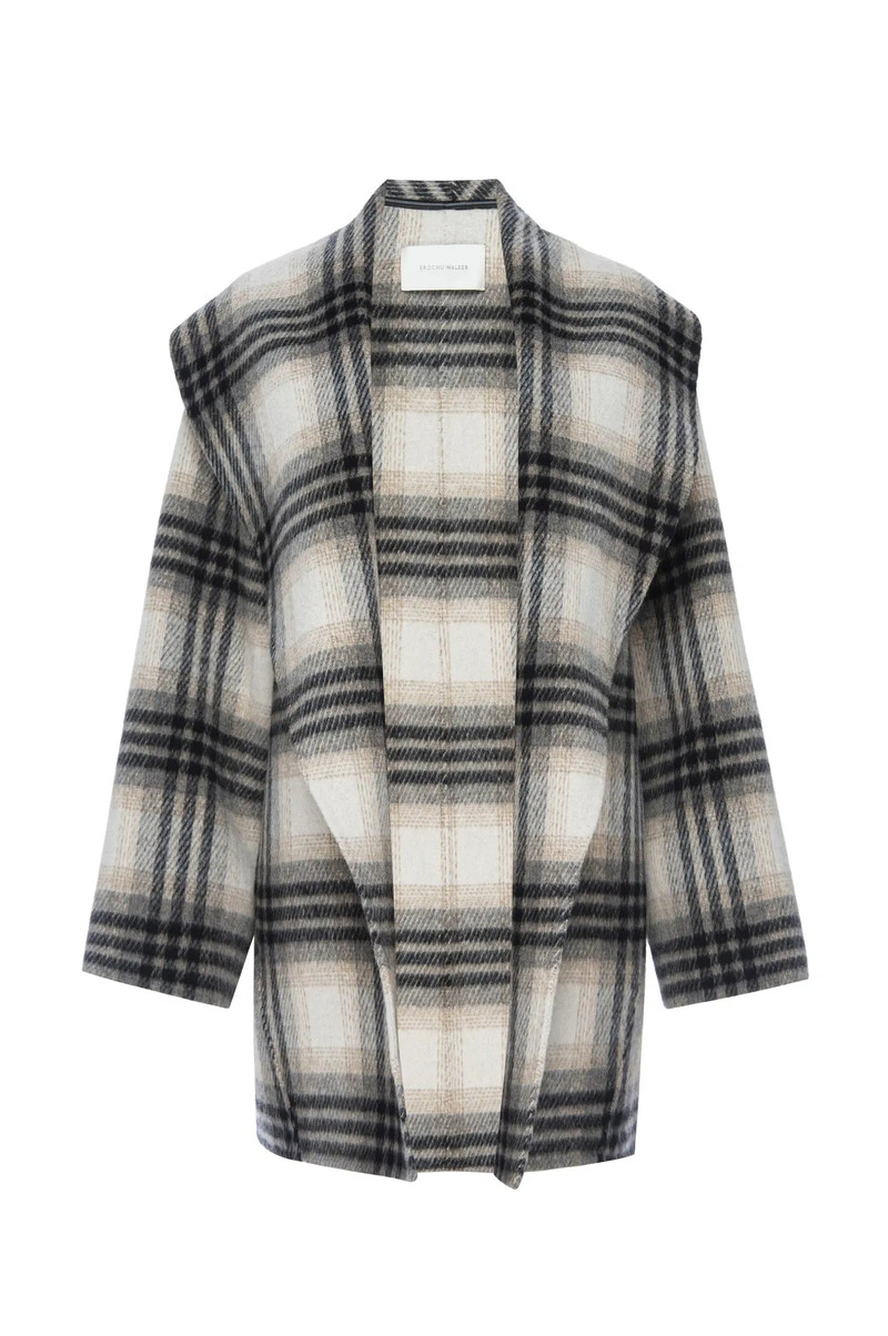 BROCHU WALKER The Finley Plaid Coat outlook