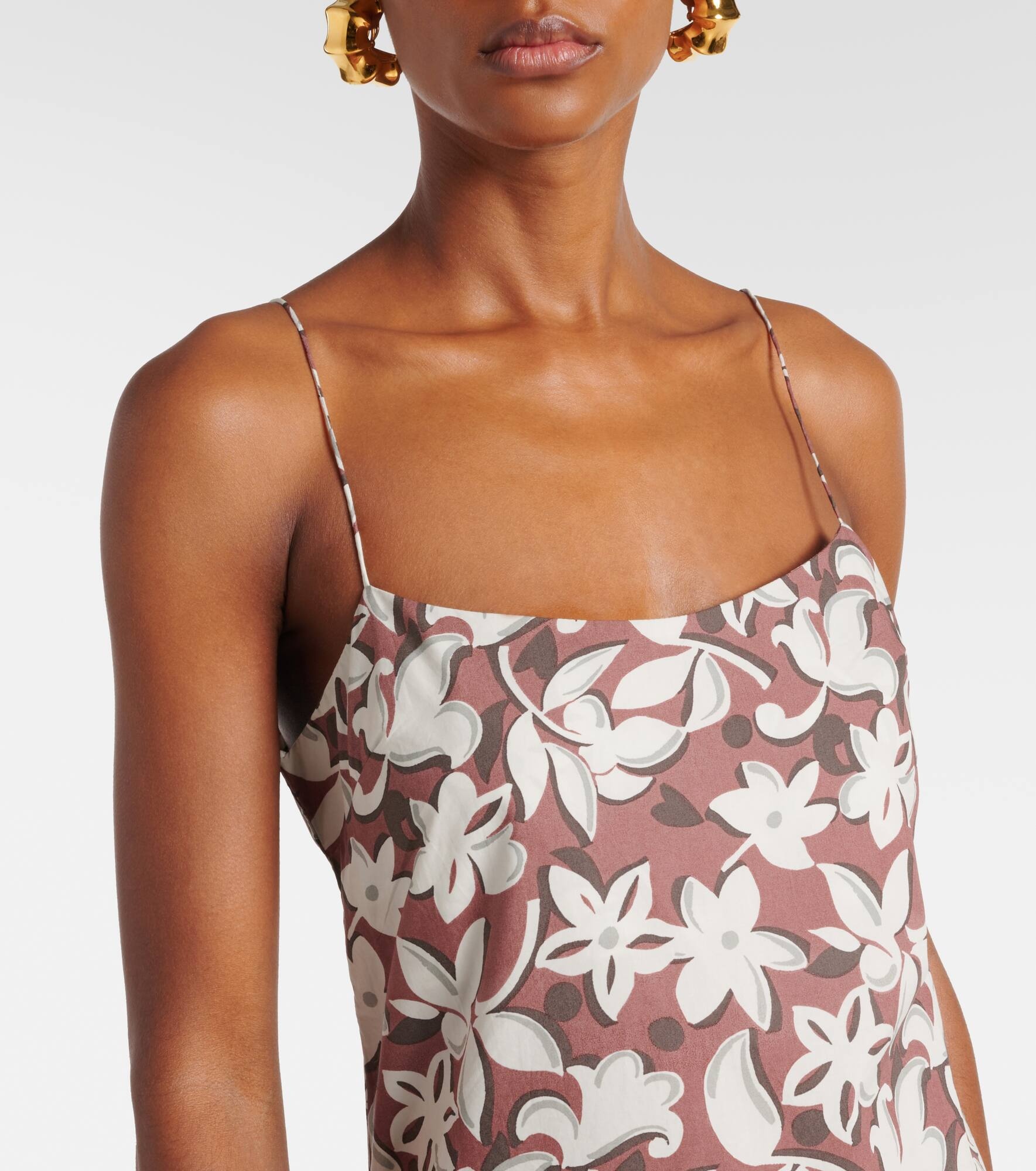 Alskar floral cotton maxi dress - 4