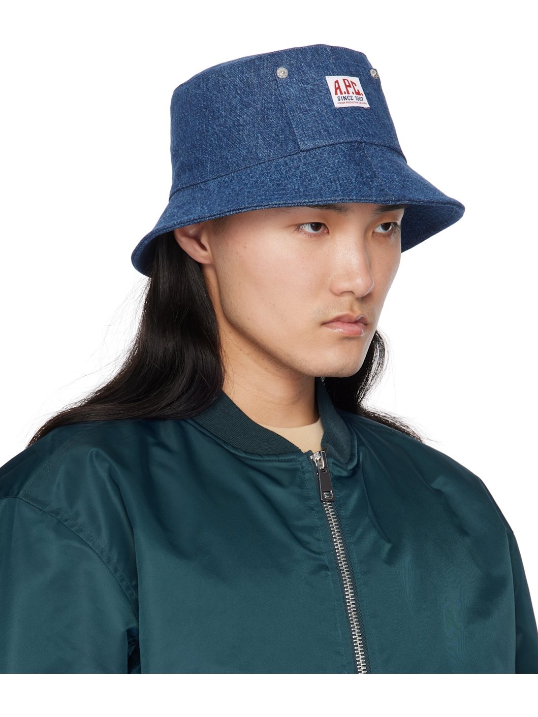 Blue Bob Thais Bucket Hat - 2