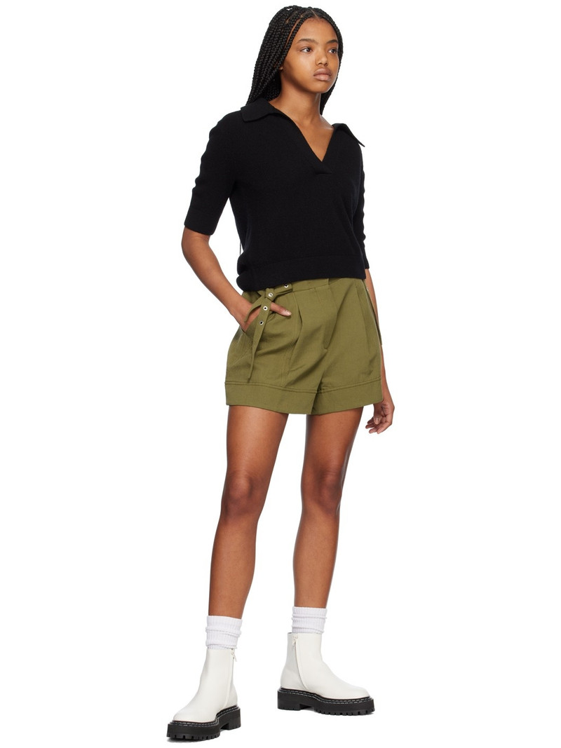 3.1 Phillip Lim Khaki Paperbag Shorts outlook
