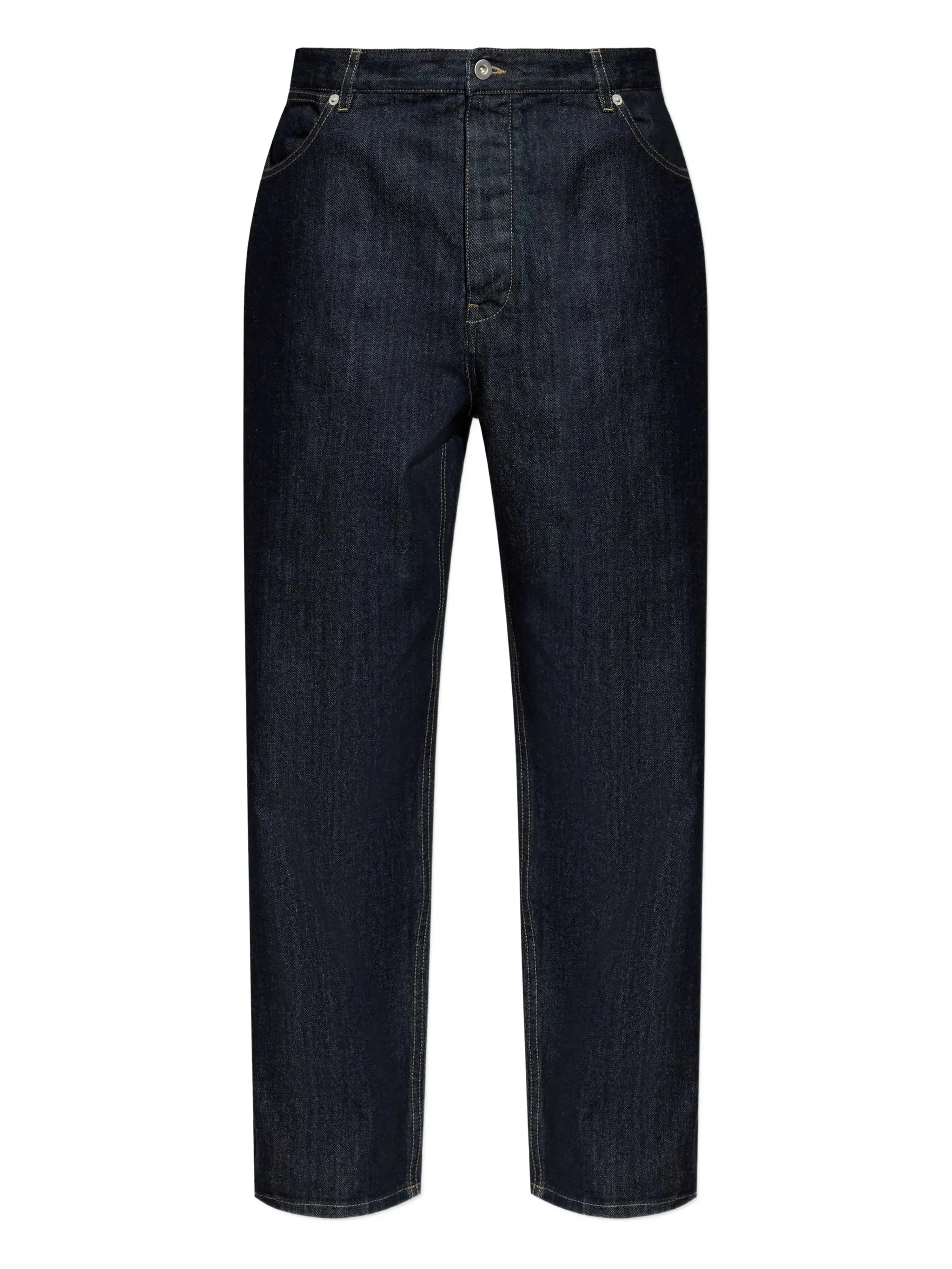 button-fastening jeans - 1