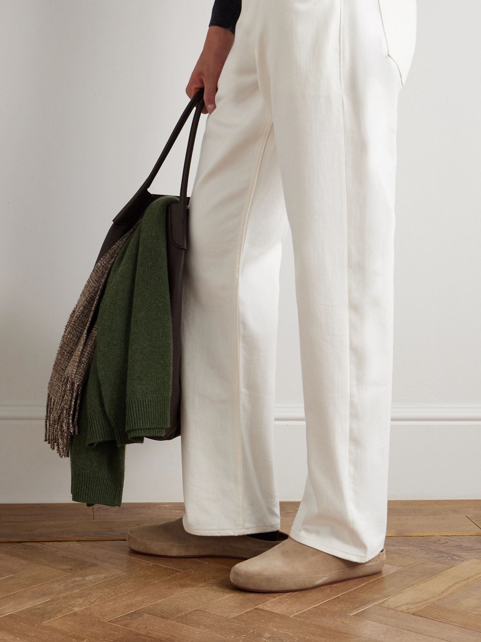 Tomori Suede Mules Brown - 2