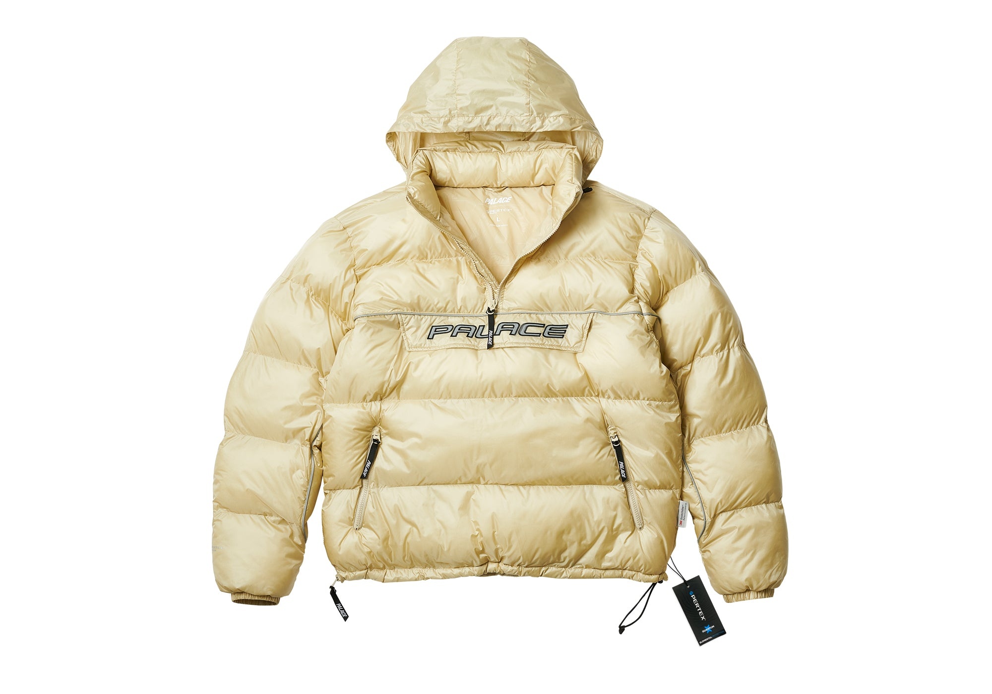 PERTEX P90 PUFFA JACKET TAN - 4