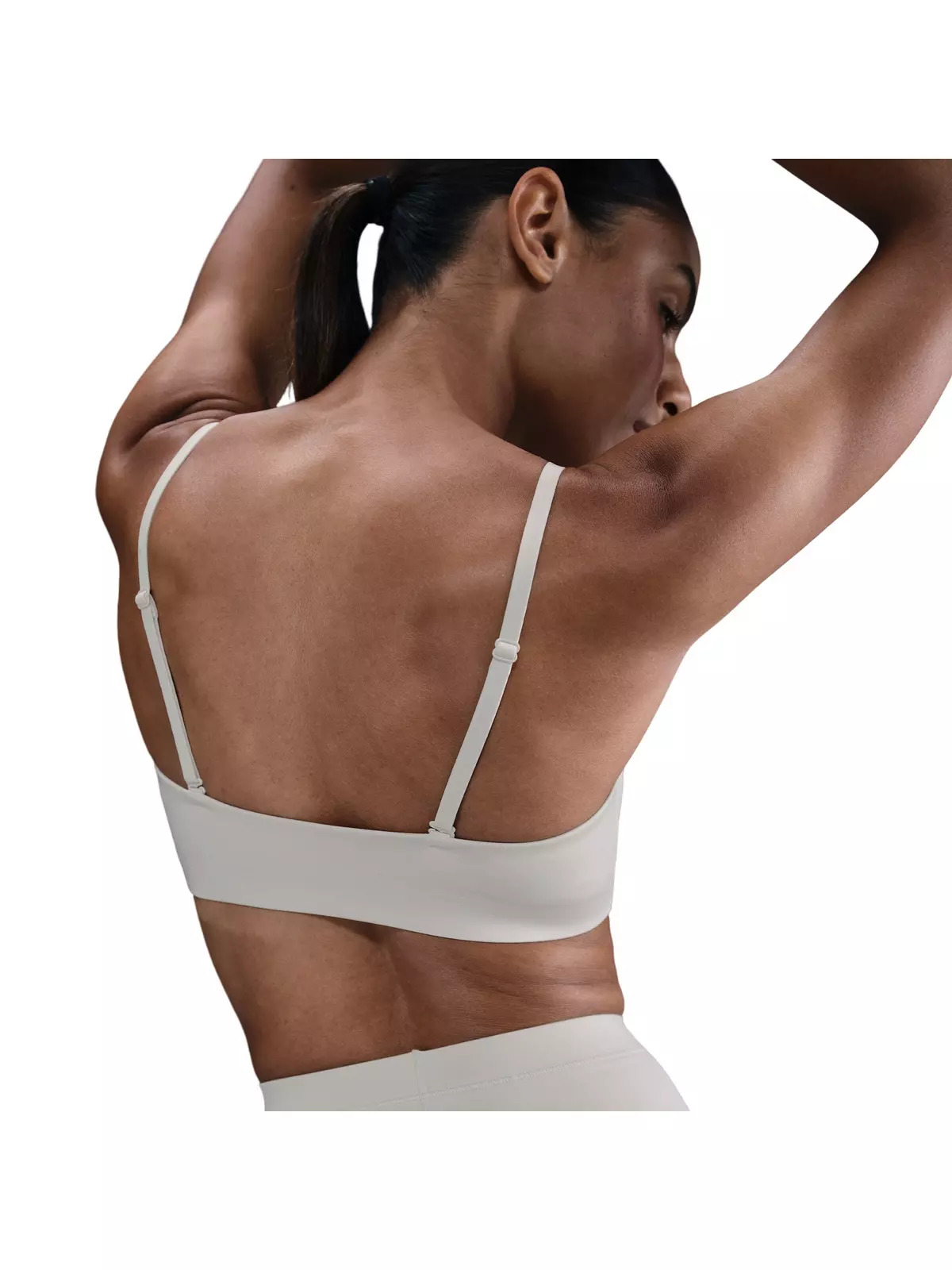 Women's Form Light-Support Non-Padded Triangle Sports Bra -Brown - 2