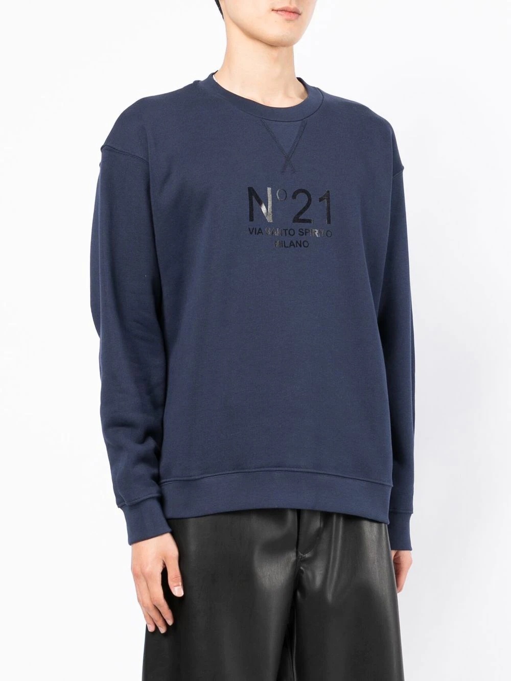 logo-print sweatshirt - 3