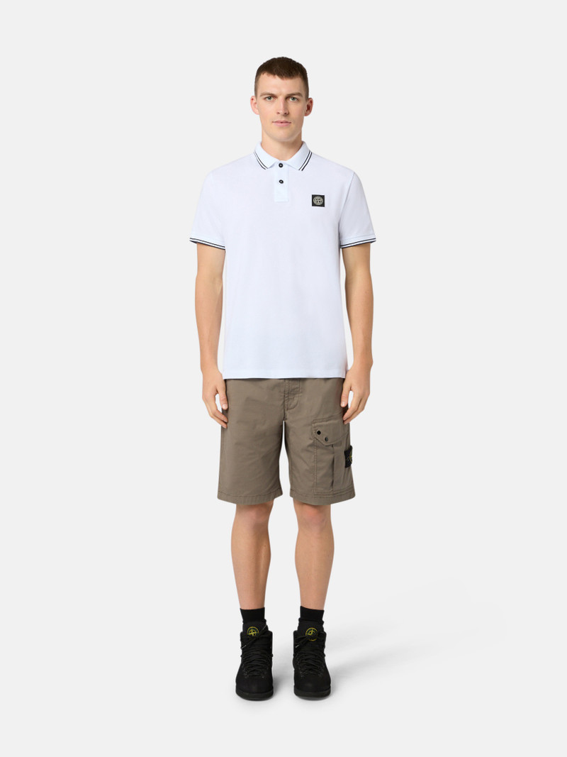 Stone Island 2SC18 STRETCH ORGANIC COTTON PIQUÉ outlook