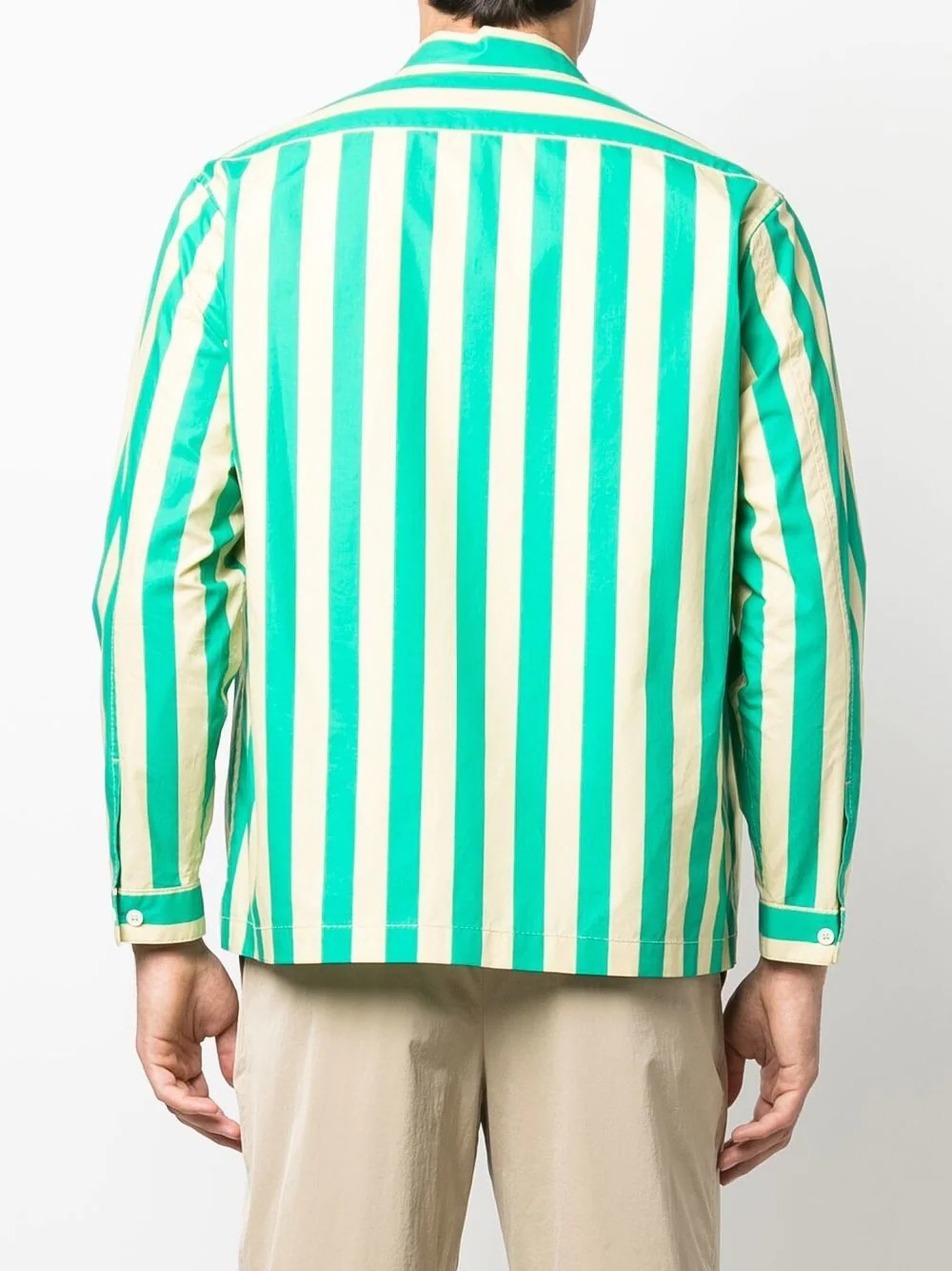 striped cotton shirt - 5