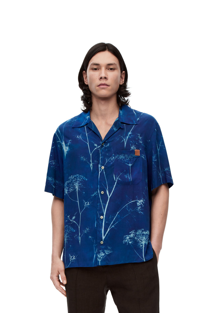 Fennel bowling shirt in viscose 3