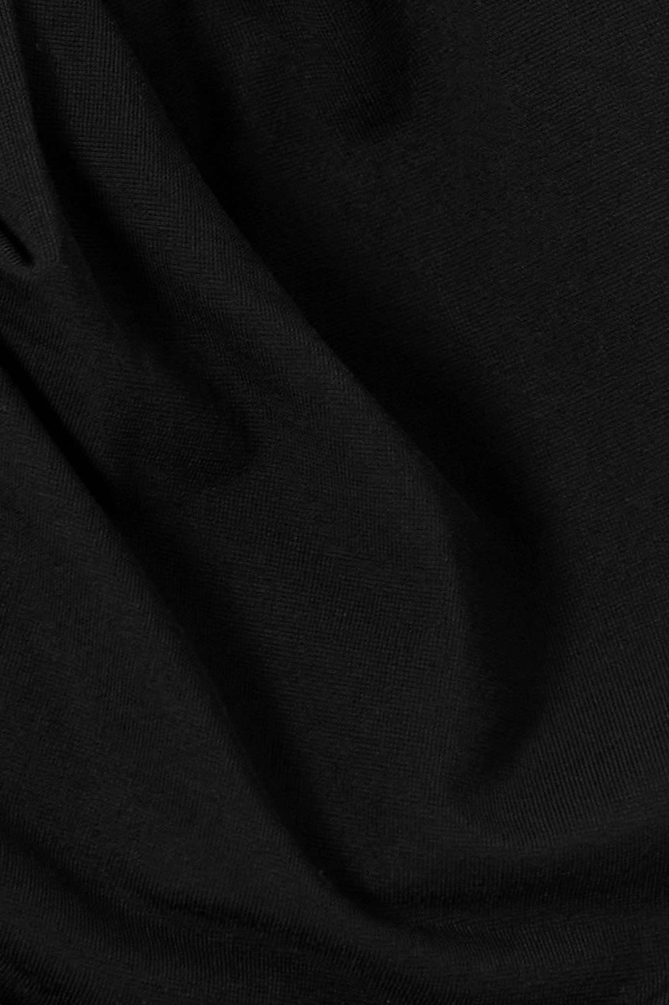 Le Haut Goccia cropped gathered stretch-jersey top - 4