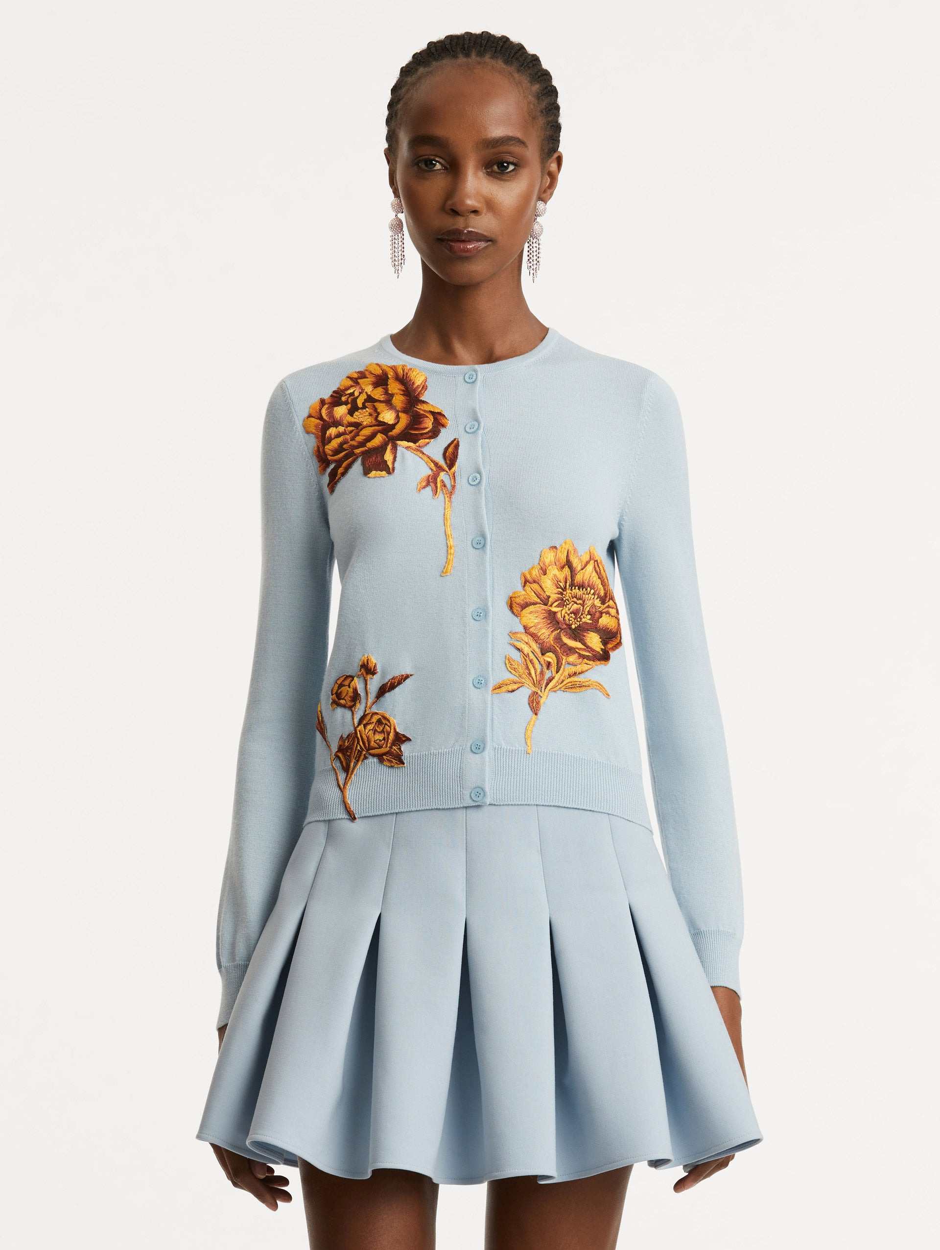 PEONY THREADWORK CARDIGAN - 2