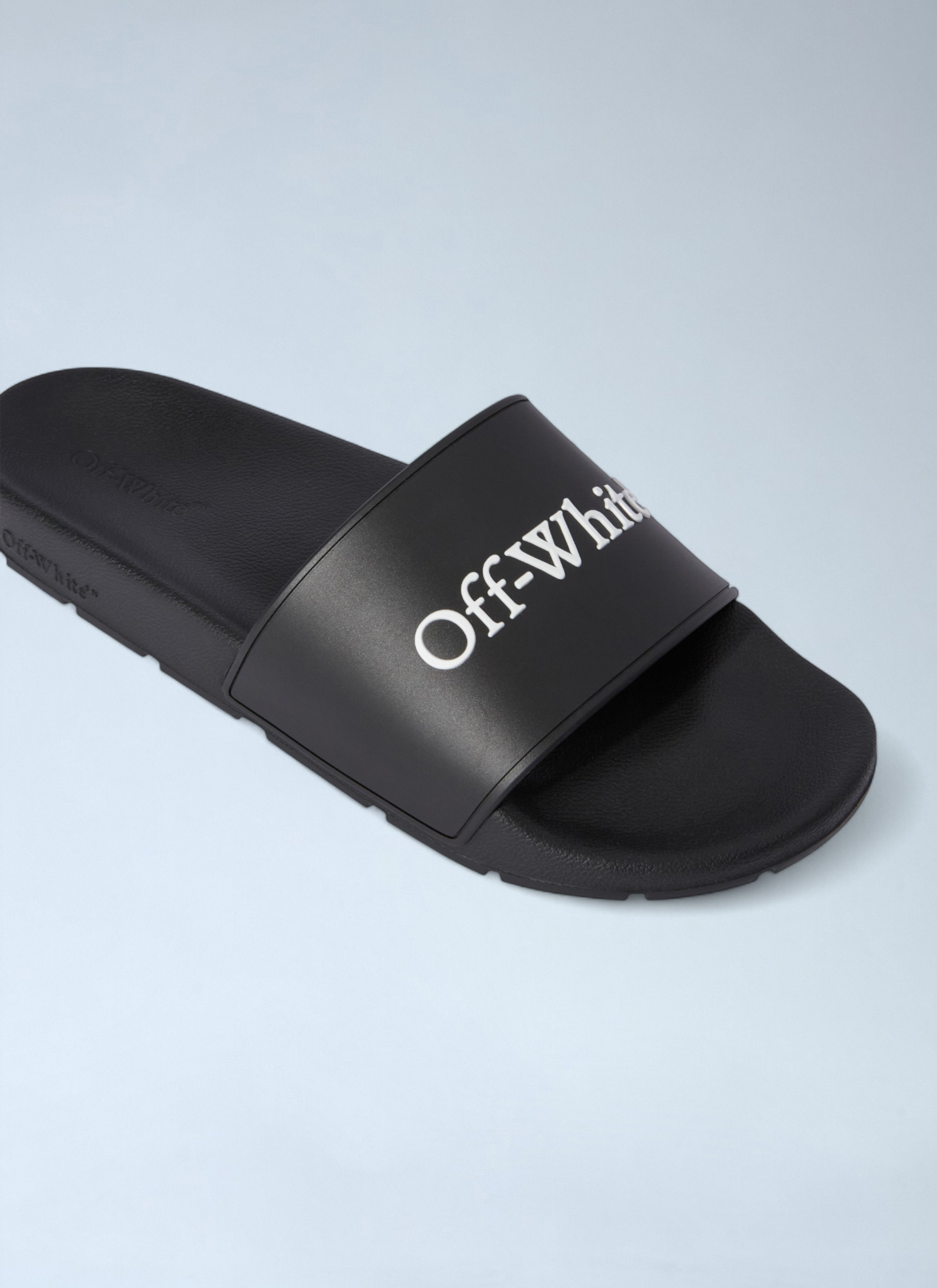 Off White Women Bookish Sliders - 3