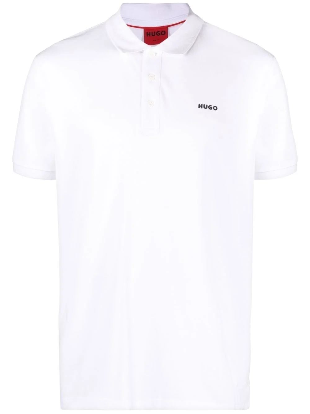 chest logo-print polo shirt - 1