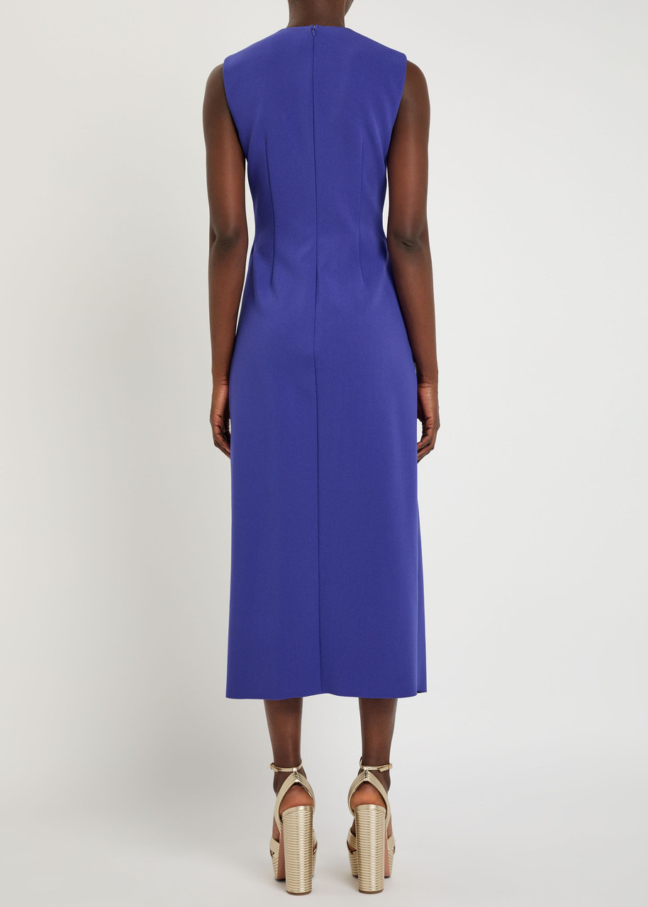 Roksanda Almas Gathered Crepe Midi Dress - 3