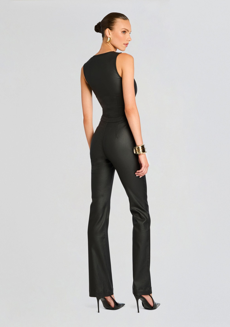 MCKINNON COATED DENIM JUMPSUIT 5