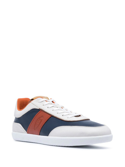 Tod's colour-blocked low-top sneakers outlook