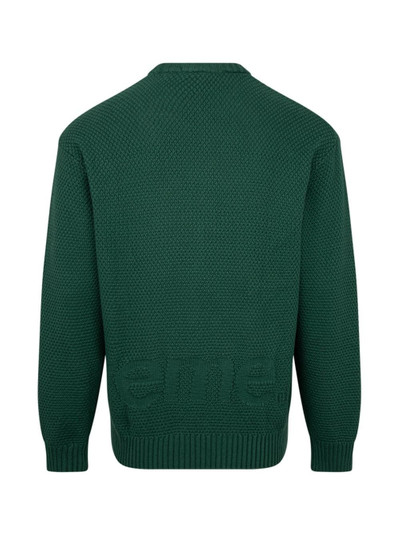 Supreme textured Small Box-Logo jumper "FW 20" outlook