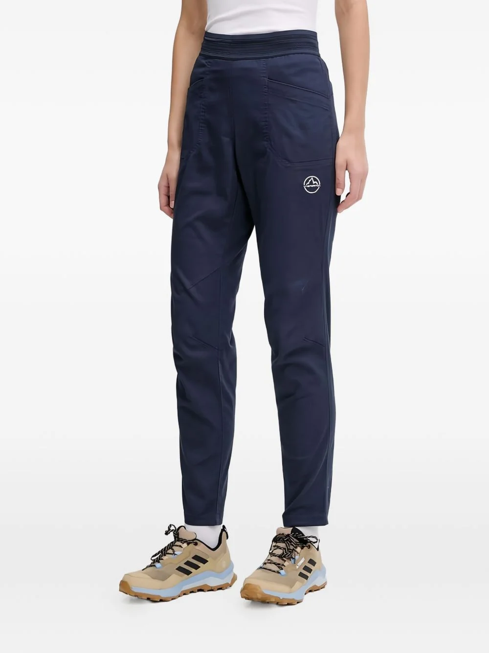 logo track pants - 1