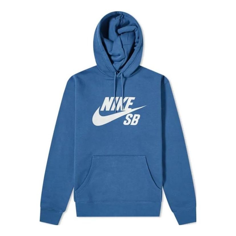 Nike SB Icon Hoodie 'Mystic Navy Vast Grey' AJ9733-469 - 1