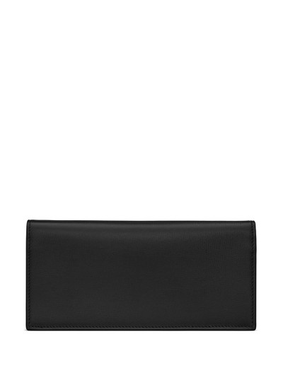 SAINT LAURENT monogram-plaque wallet outlook