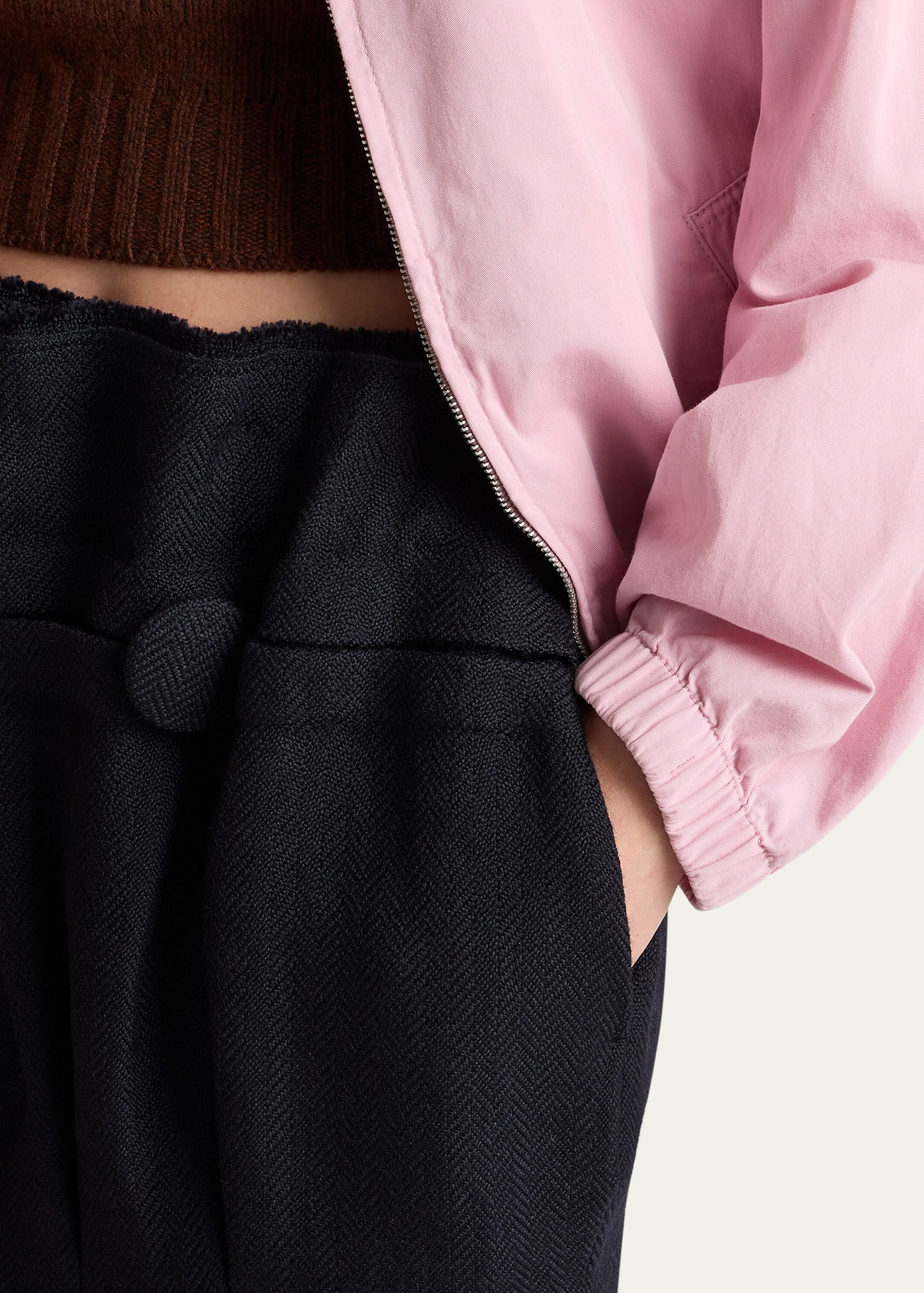 Wool Midi Skirt - 5