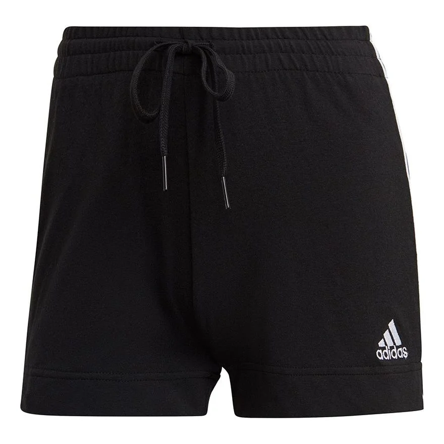 (WMNS) adidas W 3s Sj Sho Sports Stylish Slim Fit Shorts Black GM5523 - 1