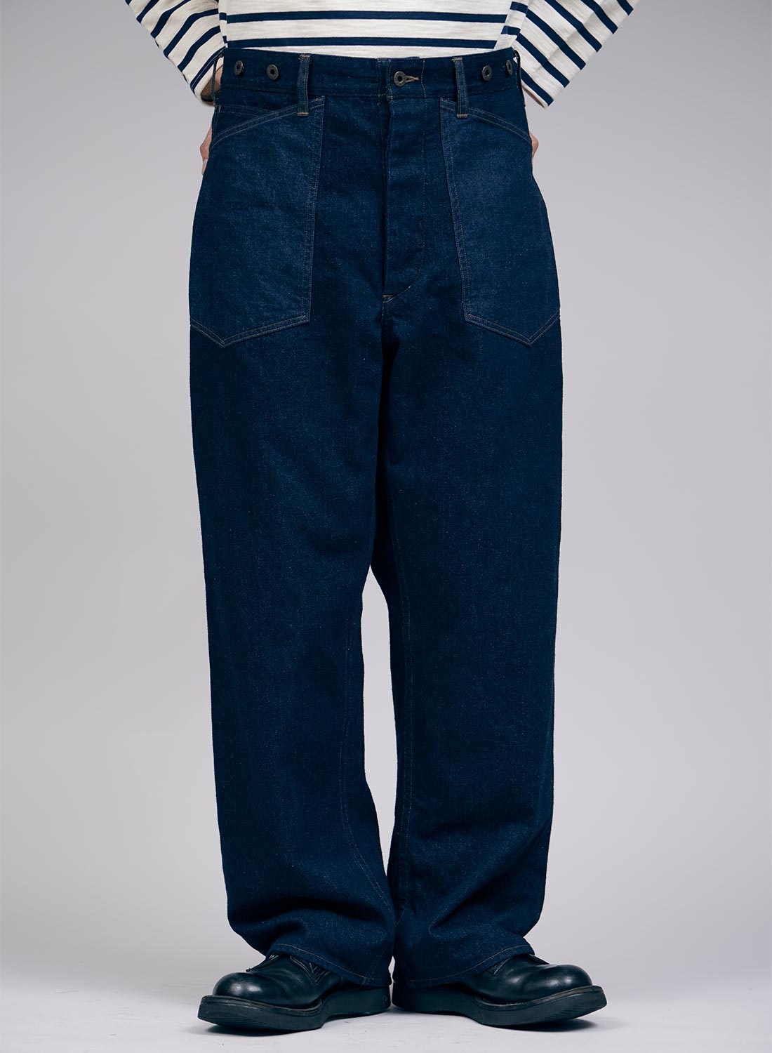 30's Deck Pant 12.5oz Denim in Indigo - 4
