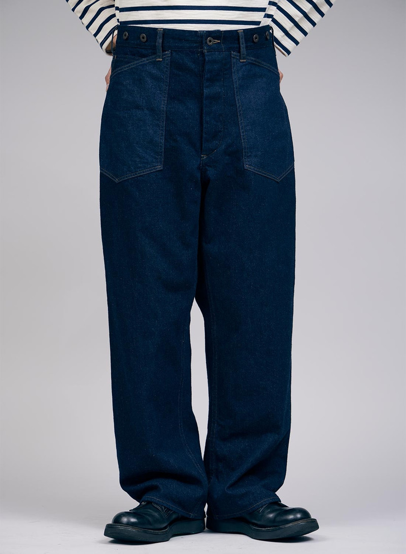 30's Deck Pant 12.5oz Denim in Indigo 4