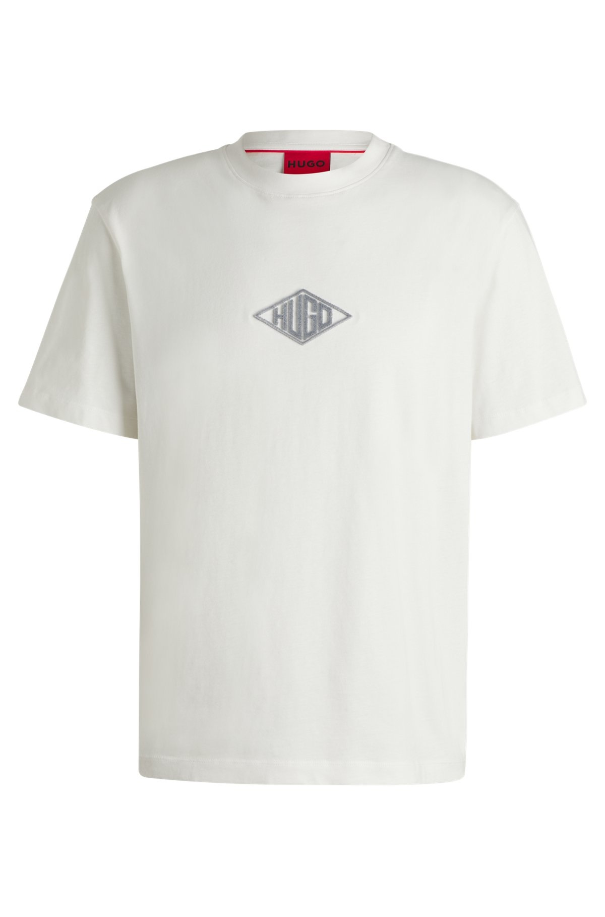 RELAXED-FIT T-SHIRT IN COTTON WITH EMBROIDERED LOGO - 1
