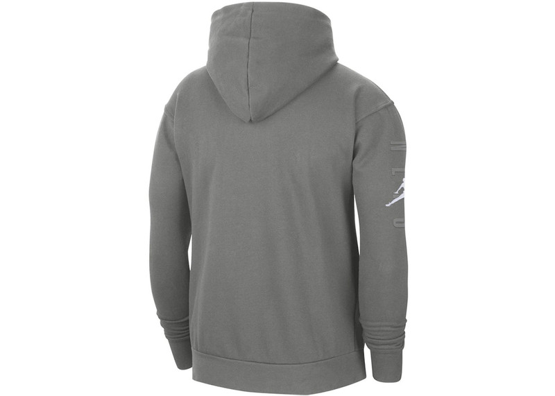 Jordan Jordan NBA Brooklyn Nets Courtside Statement Hoodie Grey outlook