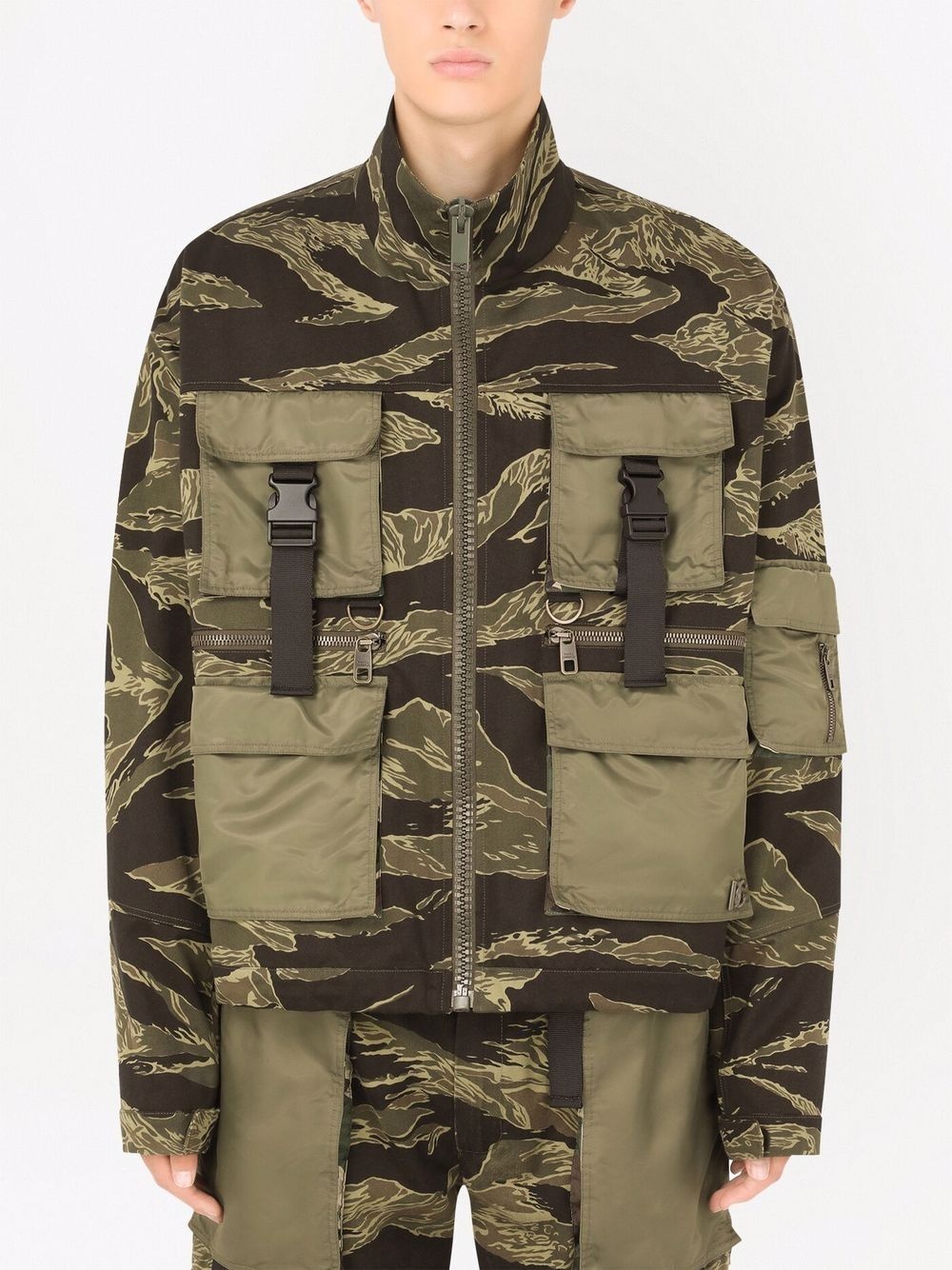 camouflage-pattern BDU jacket - 3