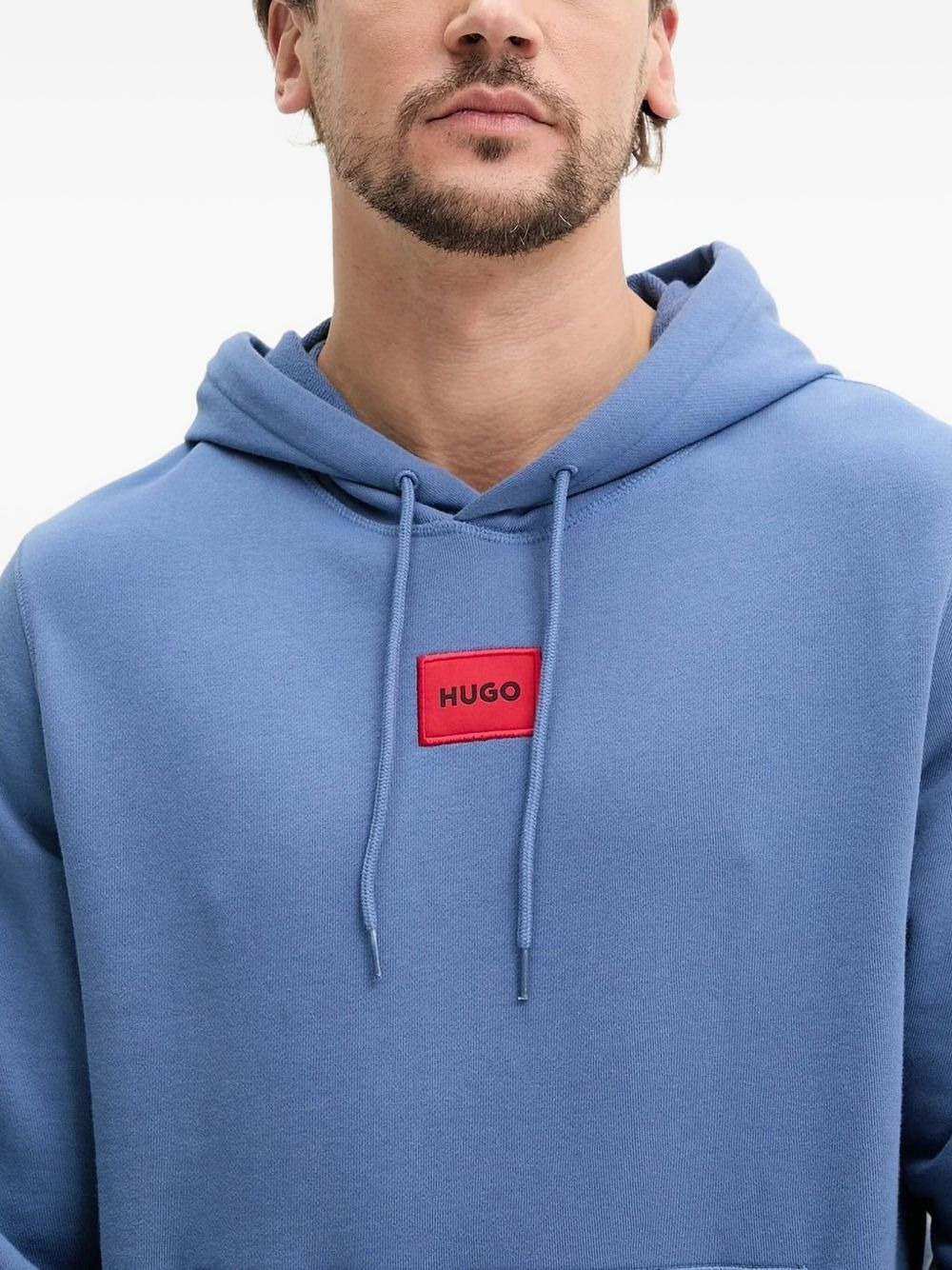 logo-patch hoodie - 3