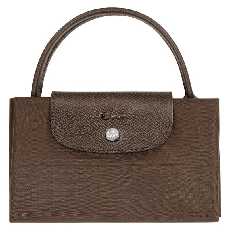 Le Pliage Green M Tote bag Terra - Canvas 7