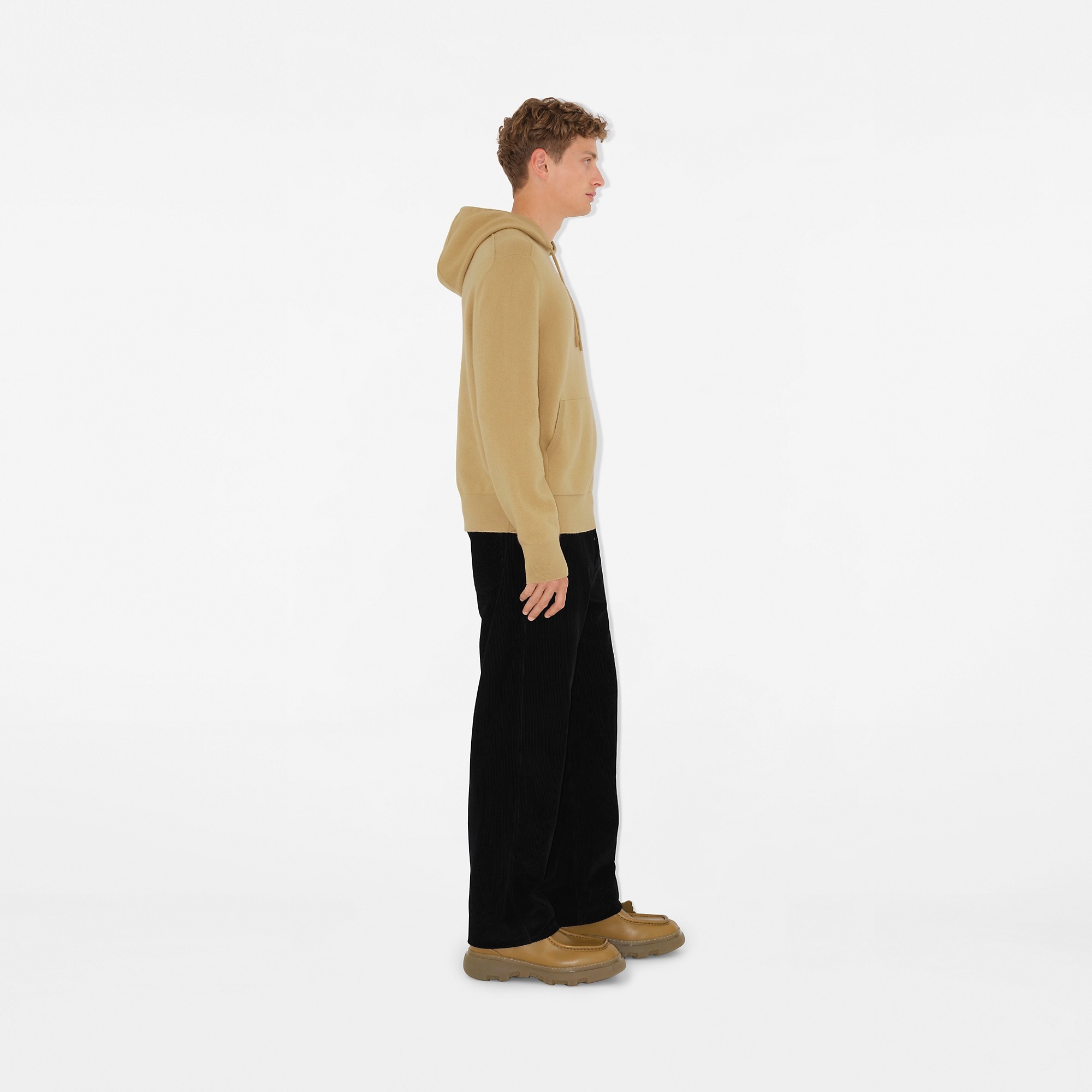 B Shield Wool Blend Hoodie - 3