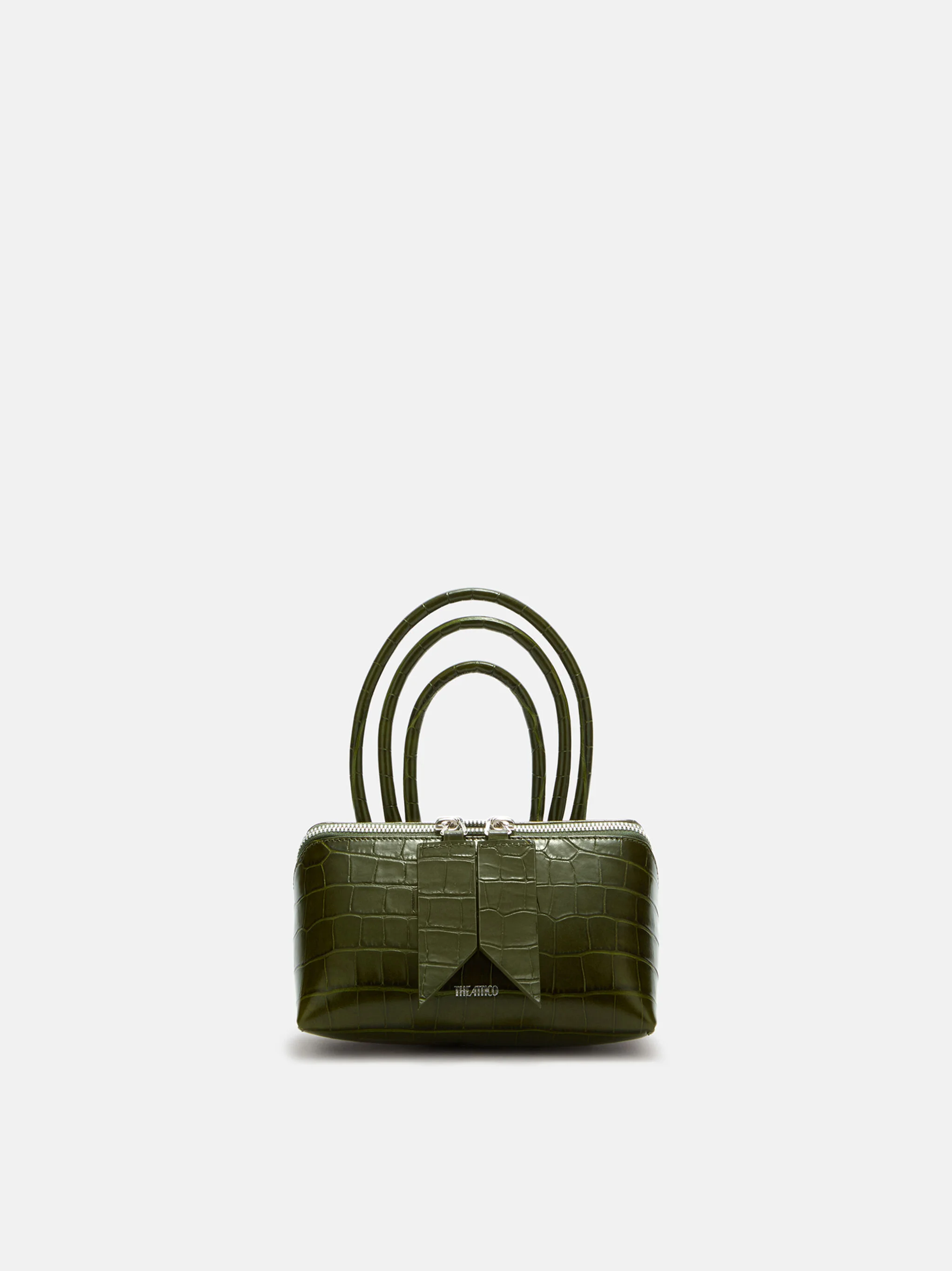 ''FRIDAY'' DARK GREEN MINI BAG - 1