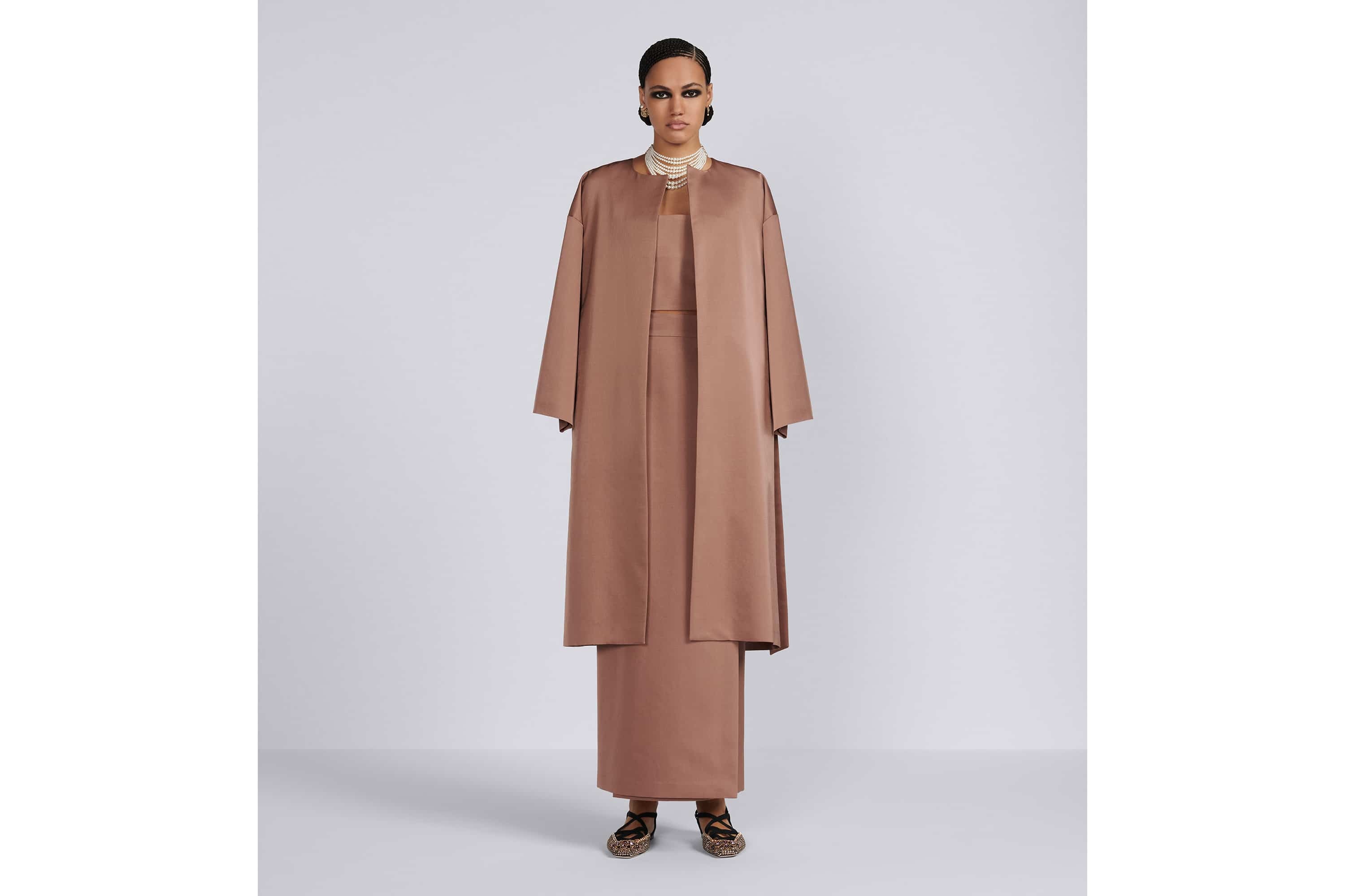 Coat with Belt - 4
