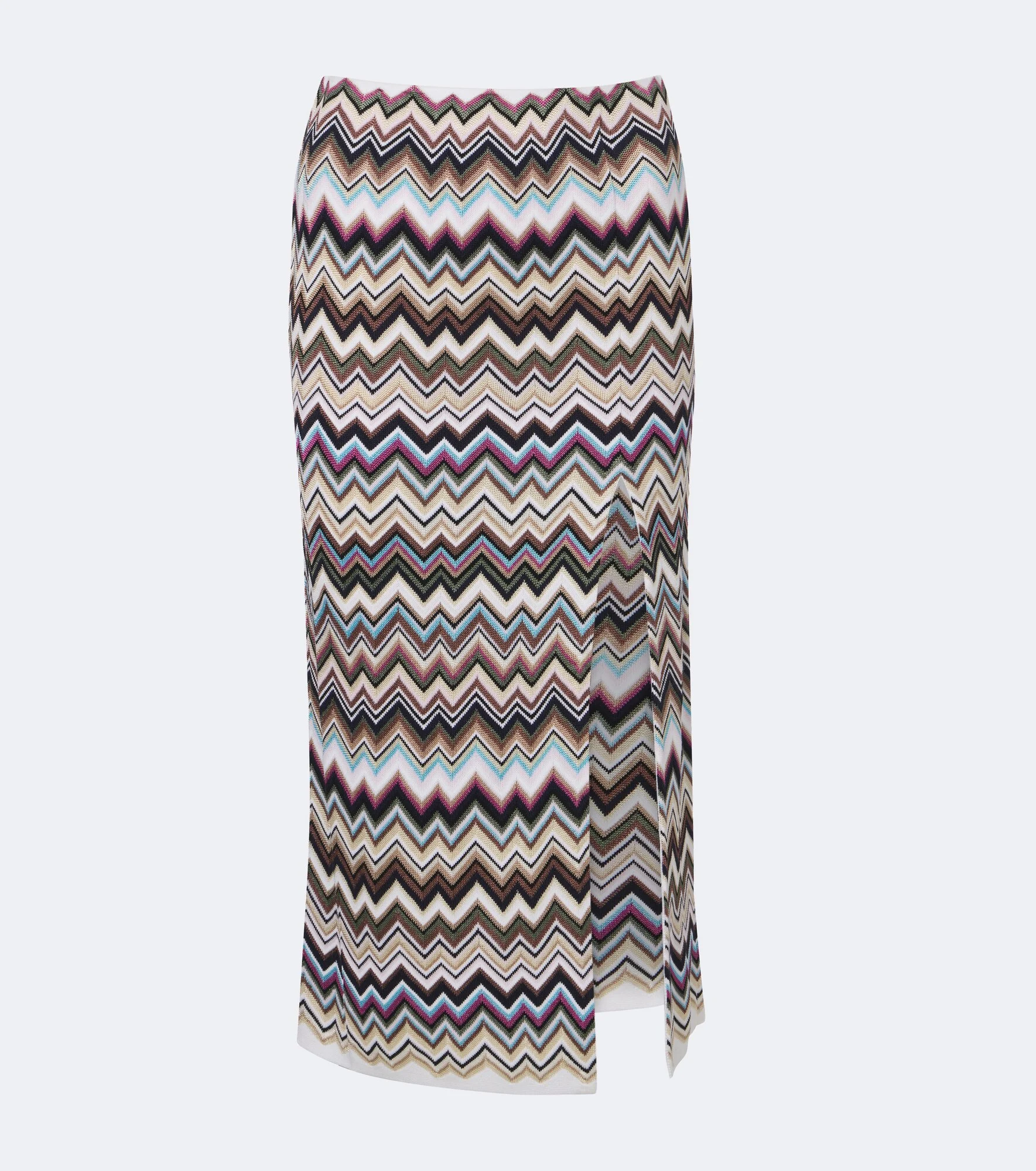 Zigzag midi skirt - 1